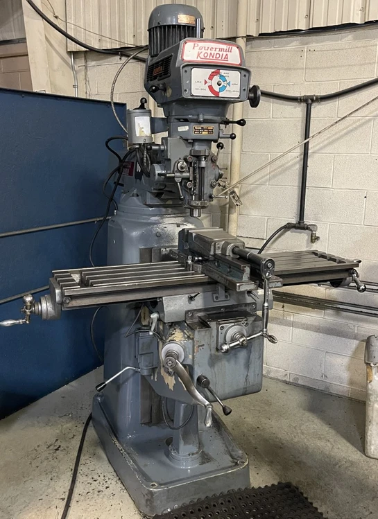 Used KONDIA POWERMILL Vertical Mills Illinois US | 520 Machinery Sales LLC #871942