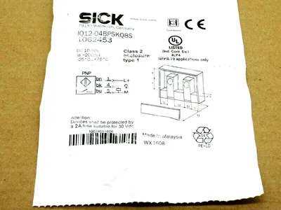 NEW SEALED SICK IQ12-04BPSKQ8S PROXIMITY SENSOR IQ1204BPSKQ8S