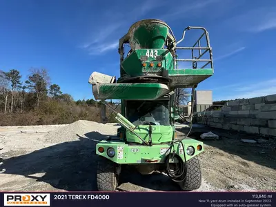 Used 2021 TEREX FD4000 Cement Mixers Georgia US | Proxy Equipment #1381963