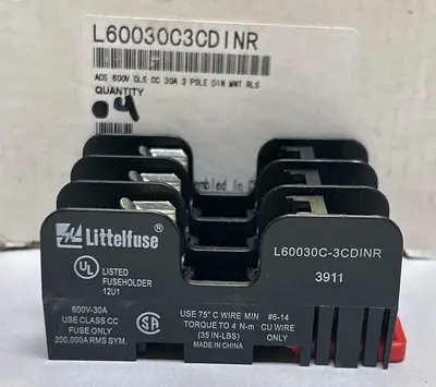 New | in-Stock LITTELFUSE L60030C-3CDINR Miscellaneous Equipment (Electrical & Power) | Surplus Asset Holdings #1198598