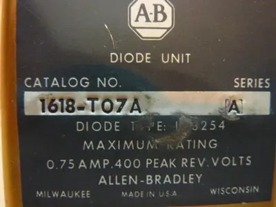 USED ALLEN BRADLEY 1618-T07A SER A