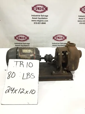 Industrial Centrifugal Pump with US Electrical Motor 1/4HP 3PH 3450RPM