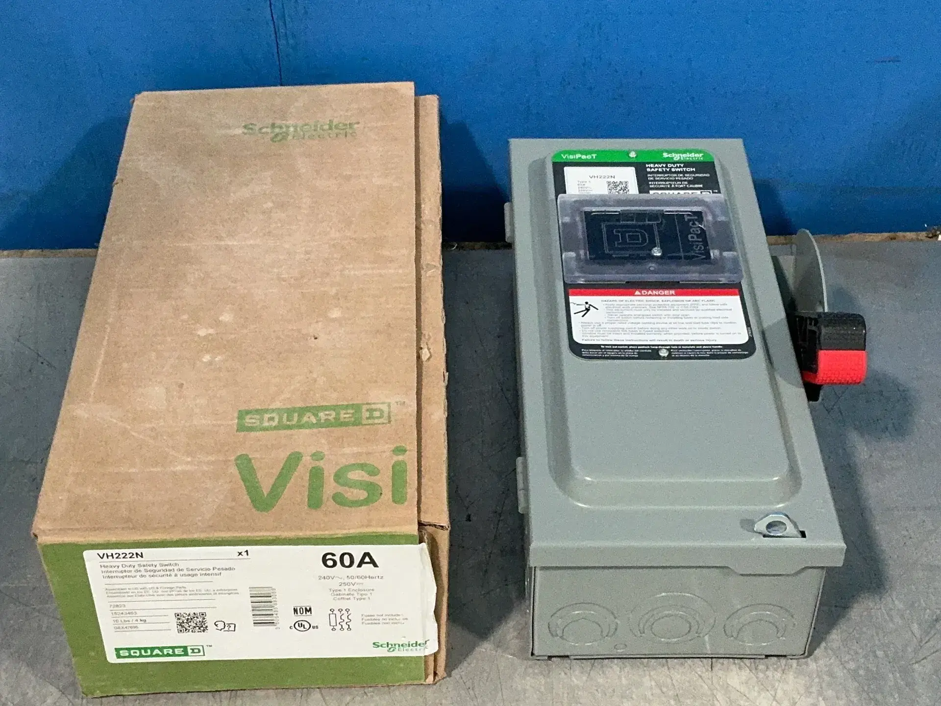 New | in-Stock SCHNEIDER ELECTRIC VH222N Disconnects Ohio US | HGR 24 #1278512