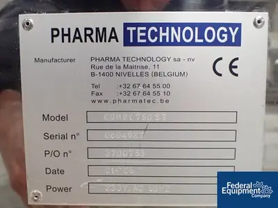USED Pharma Technology, Inc. Pharma Technology Combi Unit, Model 750 ST