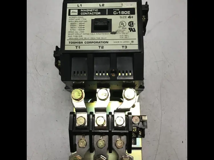 Used TOSHIBA C-180E PLC Contactors | Ideal Machinery #625639