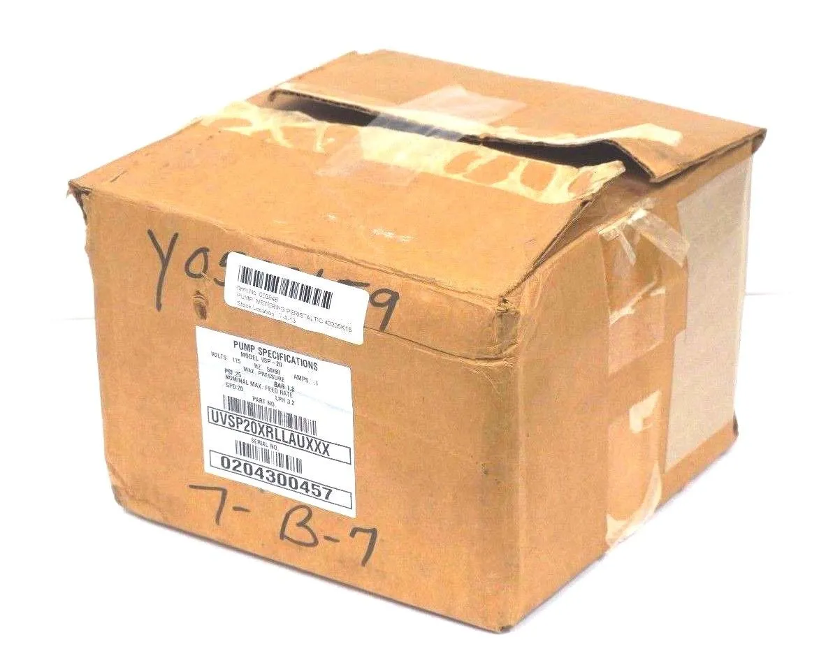 USED PULSAFEEDER VSP-20 PUMP ASSEMBLY UVSP20XRLLAUXXX