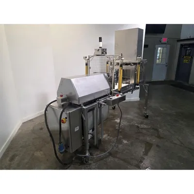 Used Econo Cheese Stainless Steel Two-Way Hydraulic Cheese Block Cutter