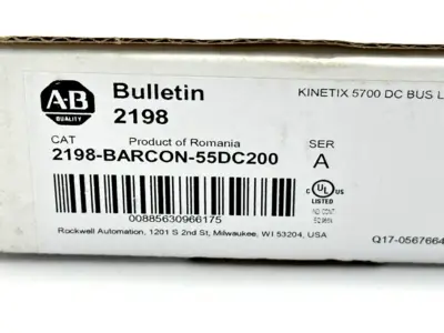 New | in-Stock Allen-Bradley Ser. A Kinetix 5500 55mm DC Bus Bar Bus Bars & Plugs Michigan US | Maverick Industrial Sales #1391638
