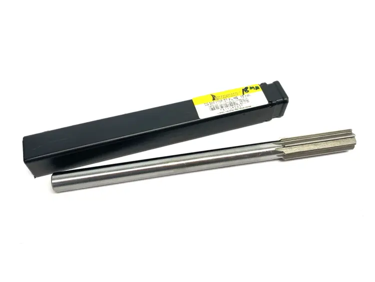 Used INTERSTATE CHUCKING REAMER, HSS, 18MM DIAMETER, 9" OAL, 2-1/4" FLUTE Reamers Michigan US | Maverick Industrial Sales #1092915