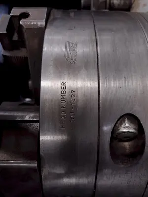 1.25" (2) HEAD ASHLAND MODEL #100 PIPE THREADER WITH LANDIS LANCO #10T HEADS: STOCK #18211