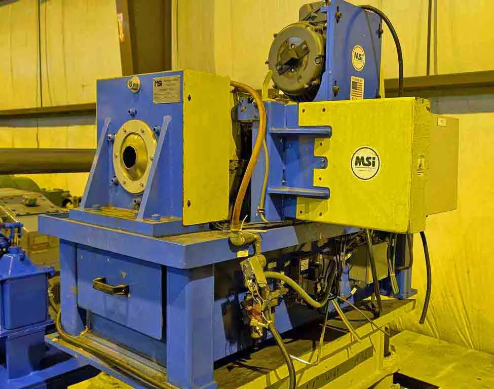 USED 2012 MSI THE MODEL C8H CHAMFERMATE IS A HEAVY DUTY HYDRAULIC POWERED PIPE BEVELING