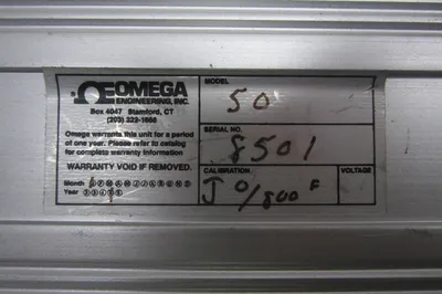 OMEGA MODEL 50 TEMPERATURE CONTROL