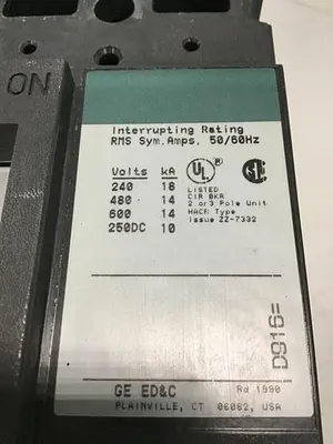 USED GENERAL ELECTRIC / GE TED136100XL