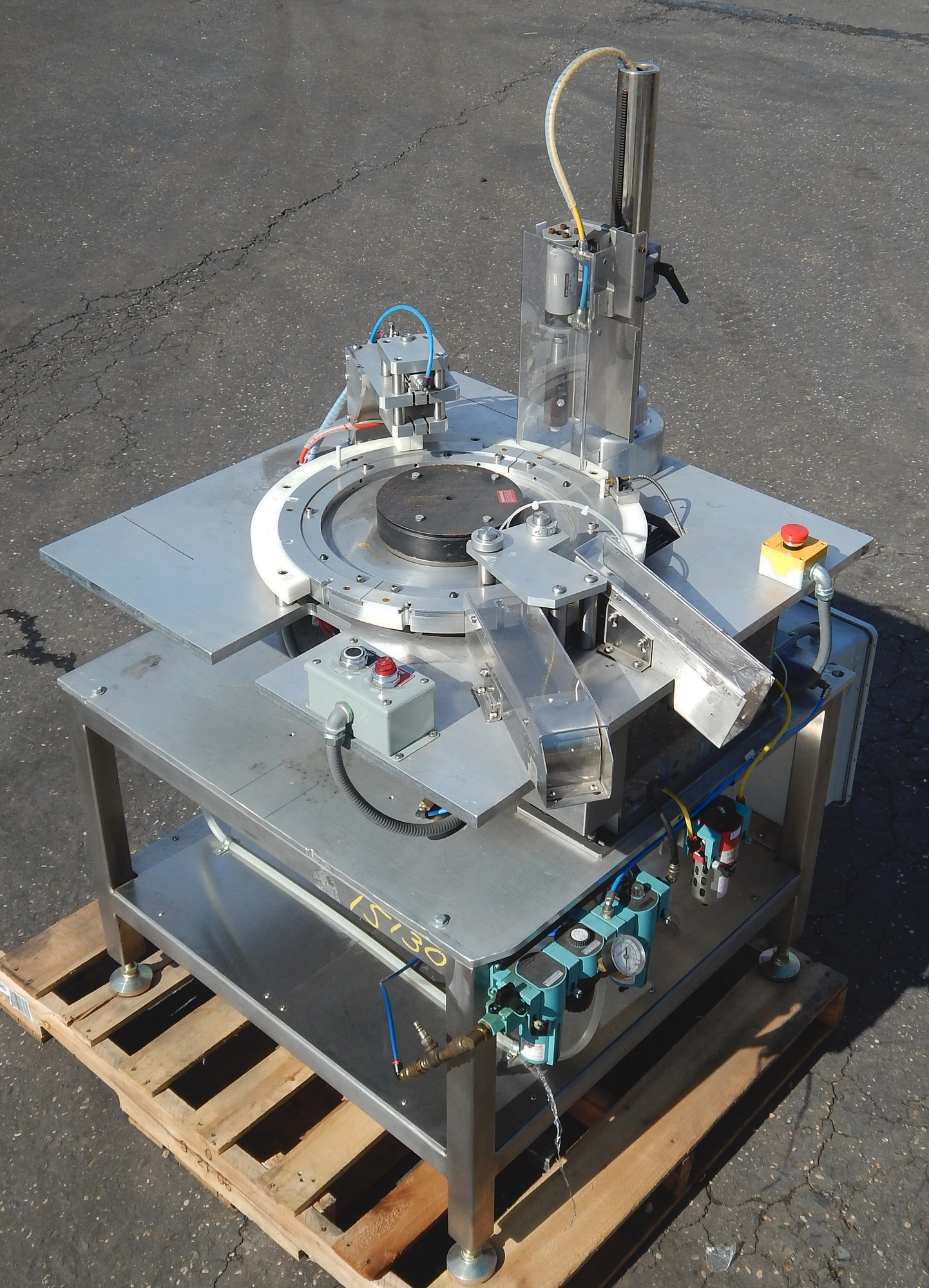 USED JG MACHINE WORKS ASSEMBLY MACHINE WICK ASSEMBLY