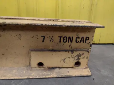 15,000 LBS CALDWELL MODEL 20-7.5-4 LIFTING BEAM / SPREADER BAR: STOCK #18009
