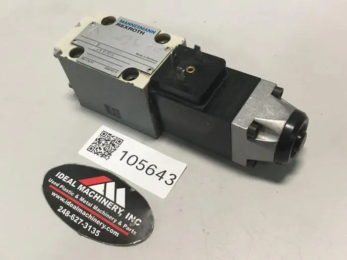 Used REXROTH 4WE6D53/AG24NZ4 Valves/Fittings Michigan US | Ideal Machinery #698392