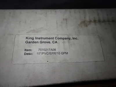 USED KING INSTRUMENT COMPANYBRAY CONTROLS 7510217A08