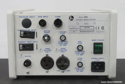 Parr 4526 Bench Top Reactor 2L 350°C 1900 PSI Laboratory Reactor System