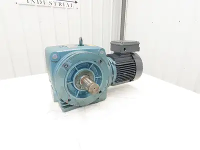 Sew SF72DT90L4 Worm Gearbox 114:1 Reducer 15RPM 2Hp 230/460V 3Ph 1-3/4" Shaft