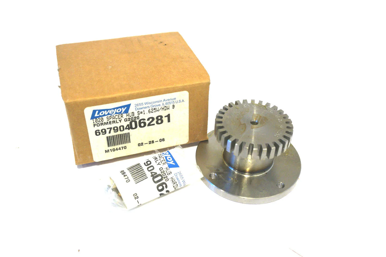 NEW LOVEJOY 69790406281 SPACER HUB