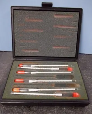 QTY. 1. SPECIFIC GRAVITY HYDROMETERS (SET) (1) 10-...