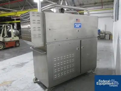 USED Fluid Air Fluid Air Fluid Bed Dryer, Model 0020, 316 S/S