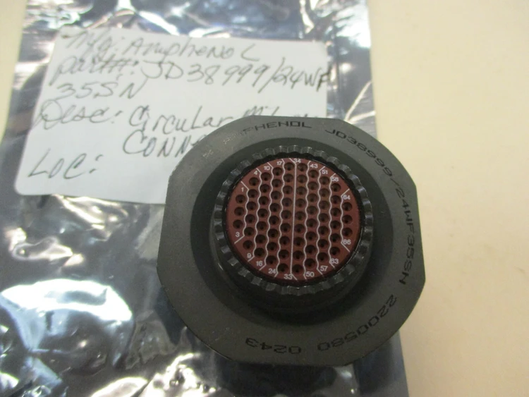New | in-Stock Amphenol JD38999/24WF35SN Cable & Wire Arizona US | ASSET CONVERSION SPECIALISTS, INC. #306203
