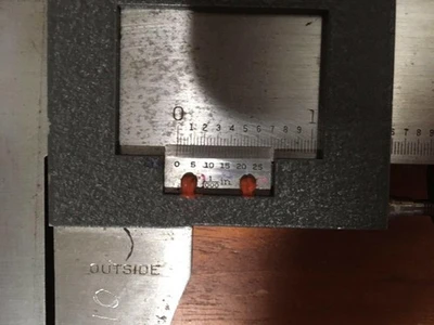 Brown & Sharpe Model 570 Vernier Caliper 37"  Wooden Case