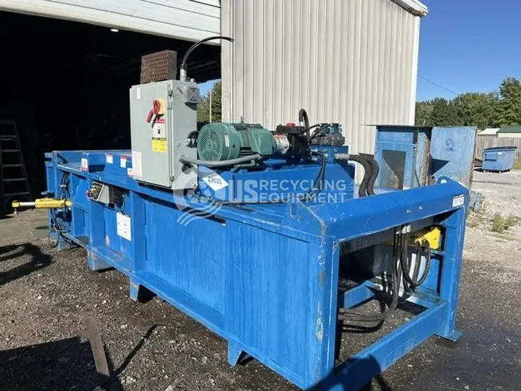 Used 2000 EXCEL EX-63 CLOSED DOOR HORIZONTAL CONVEYOR Balers Illinois US | US Recycling Equipment #1519870
