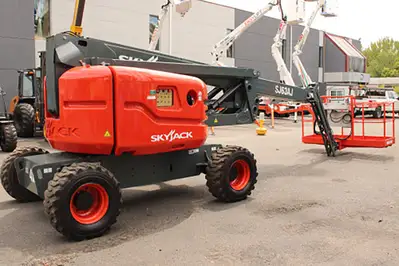 Used 2014 Skyjack SJ63AJ Articulating Boom Lifts New York US | United Lift #1446746