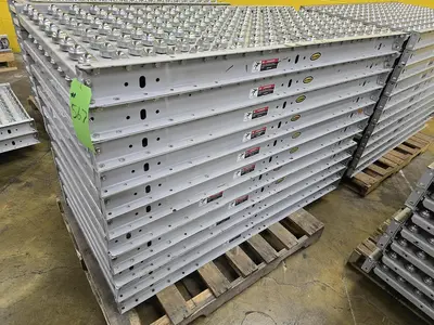 Used HYTROL ROLLER BALL TRANSFER  CONVEYOR Roller Conveyors Wisconsin US | Packer City Sales #1298039
