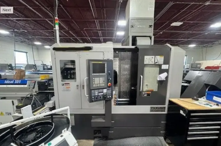 Used 2022 TSUGAMI SS38MH-5AX Swiss Type Automatic Screw Machines Ohio US | Toolquip, Inc. #1259308