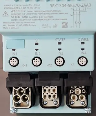 Siemens 3RK1304-5KS70-2AA0 Electronic motor starter (BIN4.4.5)