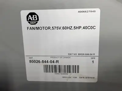 NEW ALLEN-BRADLEY 80026-844-04-R