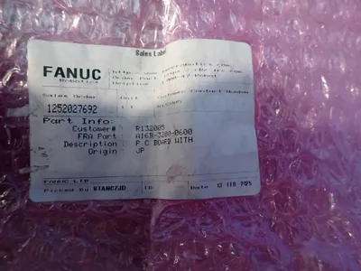 Used 2025 FANUC A16B32000600/17D Processor Boards Ohio US | HGR 24 #1064918