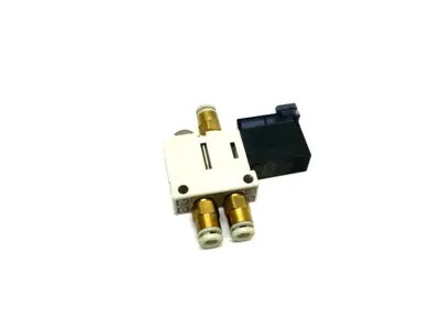 USED SMC SINGLE SOLENOID VALVE, 0-0.7MPA, M5 PORTS, 24VDC