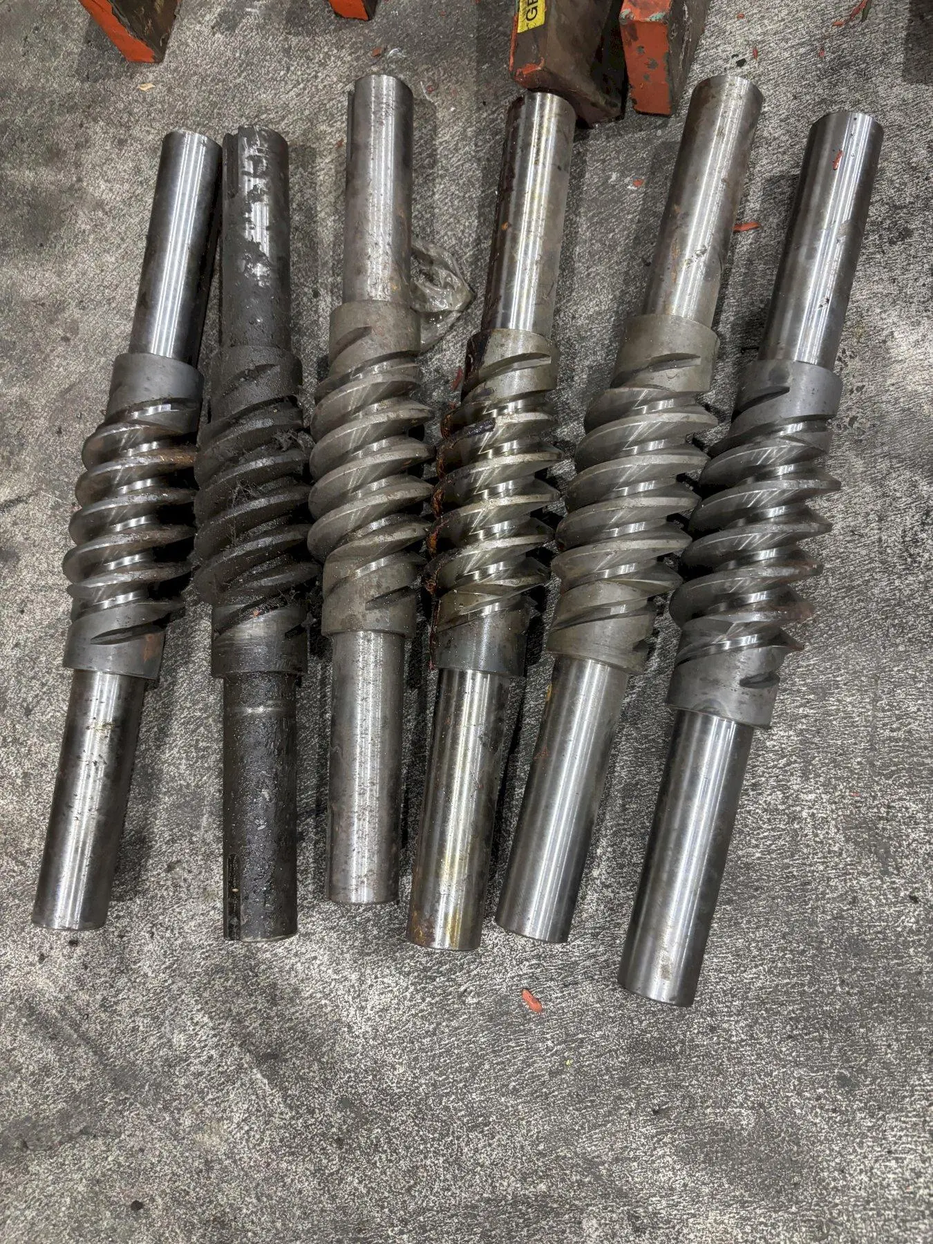 2.5" DAHLSTROM ROLLFORMER PARTS, SHAFT ARBORS, GEARS, SIDE PASSES & MORE: STOCK #22621