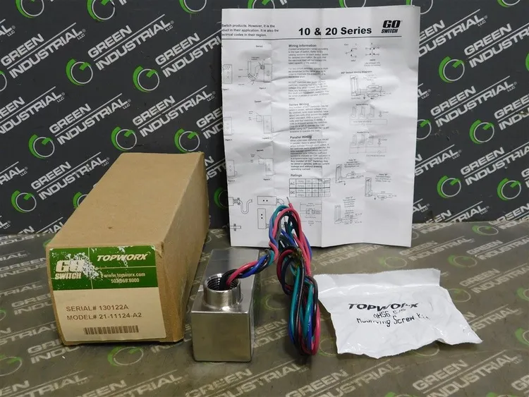 Used TOPWORX 21-11124-A2 Relays & Switches | Green Industrial #669591