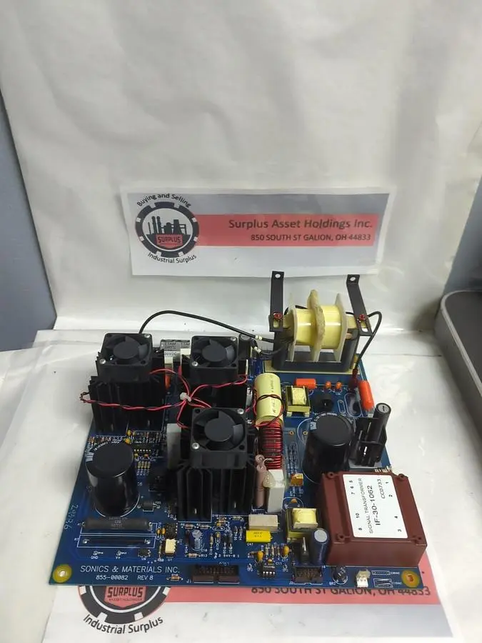 Used SONICS & MATERIALS 855-00114 Industrial Controls Ohio US | Surplus Asset Holdings #1236529
