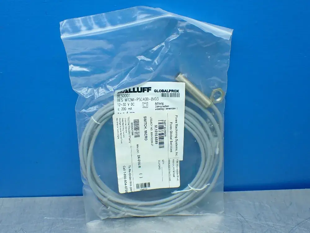 NEW BALLUFF BES M12MIPSC40BBV03