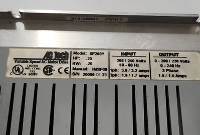 USED Lenze SF203Y