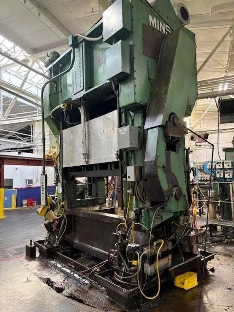 Used 1977 MINSTER 400 TON SSDC PRESS Straight Side Presses Ohio US | Timco, Inc. #1251293