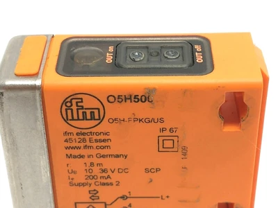 USED IFM DIFFUSE REFLECTION SENSOR W/ BACKGROUND SUPPRESSION