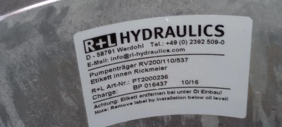 NEW RICKMEIER R25/10