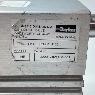 USED Parker P5T-J032DHSN125