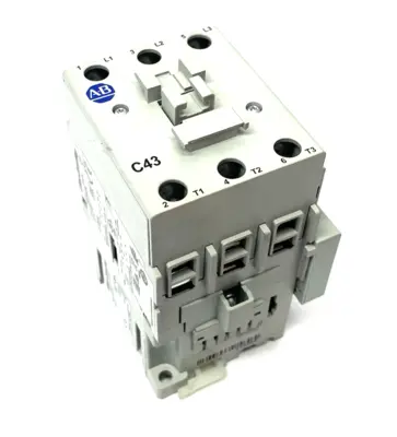 USED ALLEN BRADLEY SER. B IEC CONTACTOR, 24VDC ELECTRONIC COIL