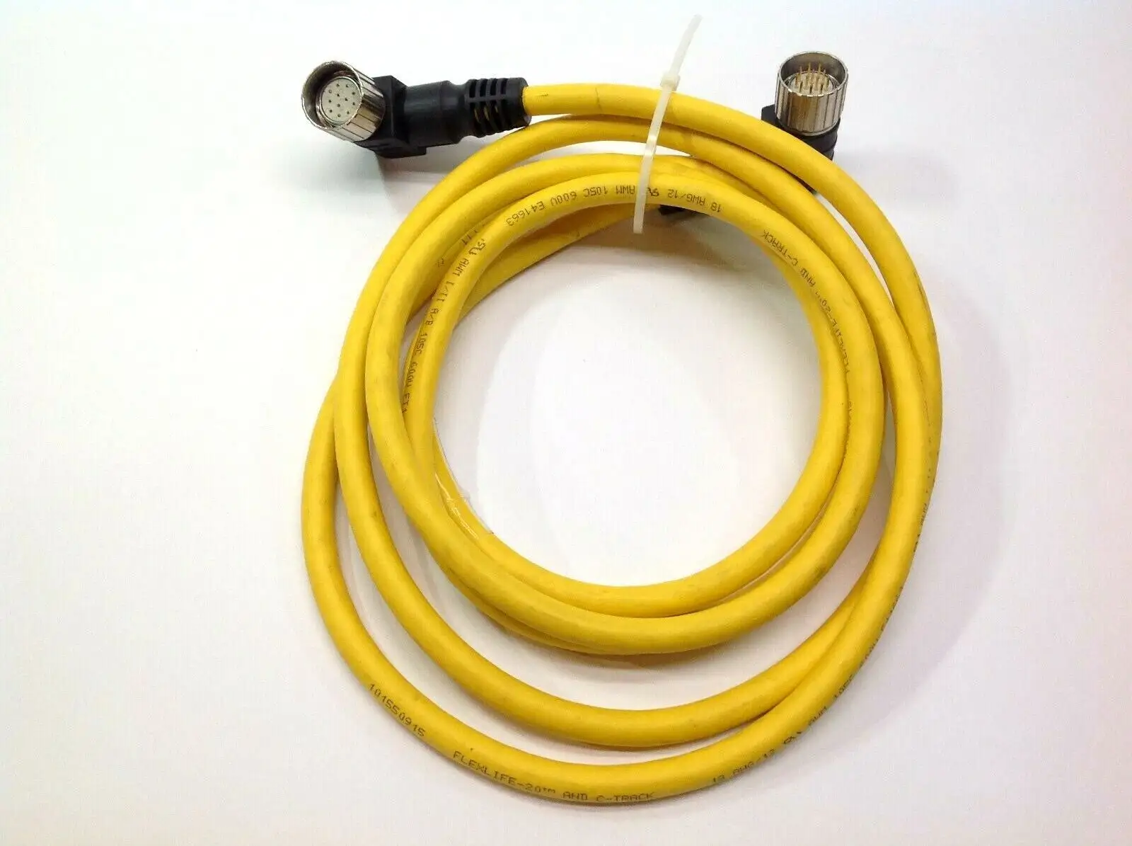 USED TURCK FLEX LIFE 12 PIN M/F CORDSET U-14290