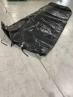 USED POWERBLANKET 550 GALLON IBC TOTE BLANKET LOT OF 2 BLANKETS (1 CONTROLLER)