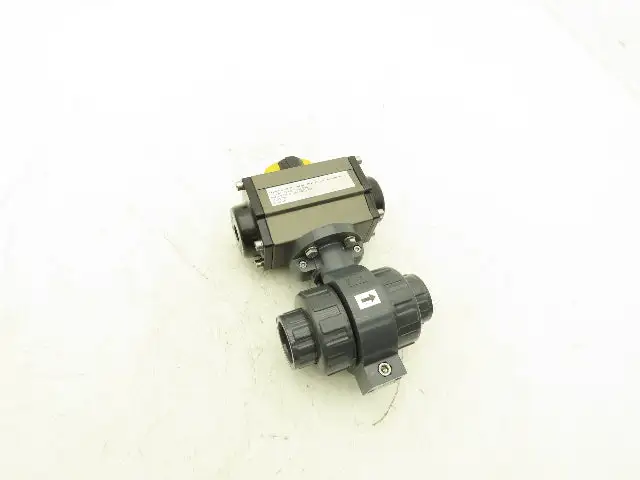 Tri-Matic AG 1701915 Double Acting Pneumatic Actuator With 1" PVC Glue in Valve