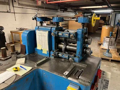 1969 STANAT 8" x 3" s-190 RING SLITTING LINE (14536) SLITTING LINES | Machinery International LLC (55)